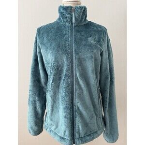 The North Face Women’s Medium Teal Full Zip Fleece Jacket Osito Plush